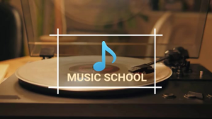 Music School Digital display Ad template