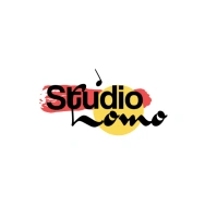 Music Studio Logo Red and Yellow template