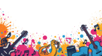 White Music Festival Miniatura na YouTube Template