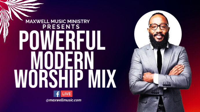 music YouTube thumbnail poster (1) template