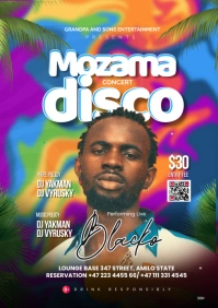 Musical Event / Concert A4 template