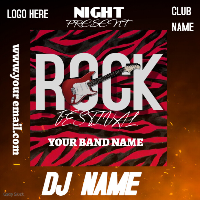 musical instrument Template | PosterMyWall