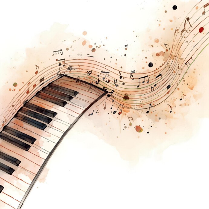 Musical Instruments Background Illustration Template | PosterMyWall