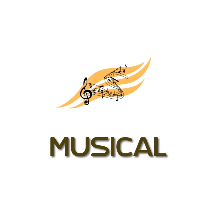 MUSICAL LOGO DESIGN Template | PosterMyWall
