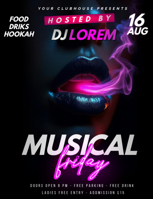 musical night Template | PosterMyWall