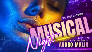Musical Night template Digital Display (16:9)