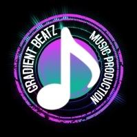 Musical Note Circle Neon Video Logo Maker Ilogo template