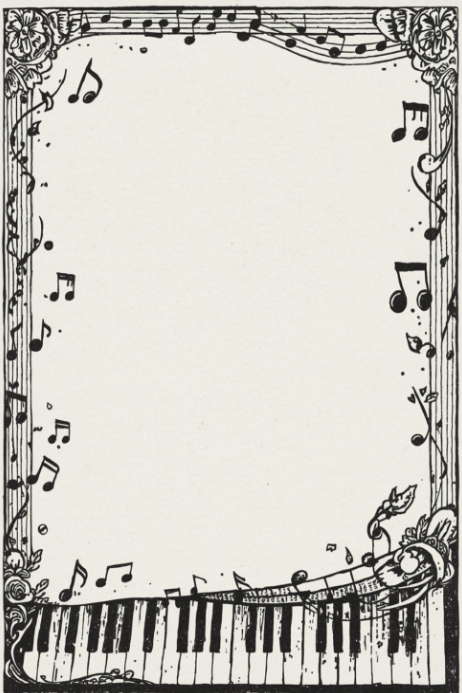 Musical notes and keyboard poster template | PosterMyWall