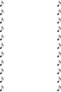 Musical Notes Design Template | Music Category Design Template Poster
