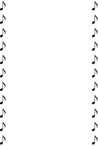 Musical Notes Design Template | Music Category Design Template Póster