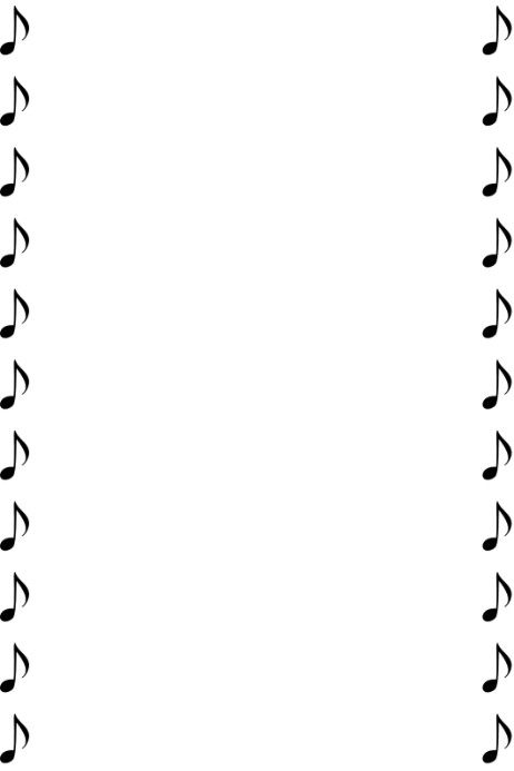 Musical Notes Design Template | Music Category Design Template Cartaz