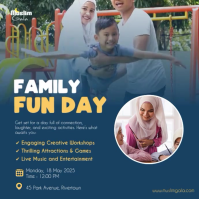 Muslim Family Day Instagram Template