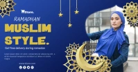 Muslim Style Gambar Bersama Facebook template
