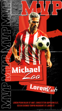 Zwart Sports Event เรื่องราวบน Instagram Template