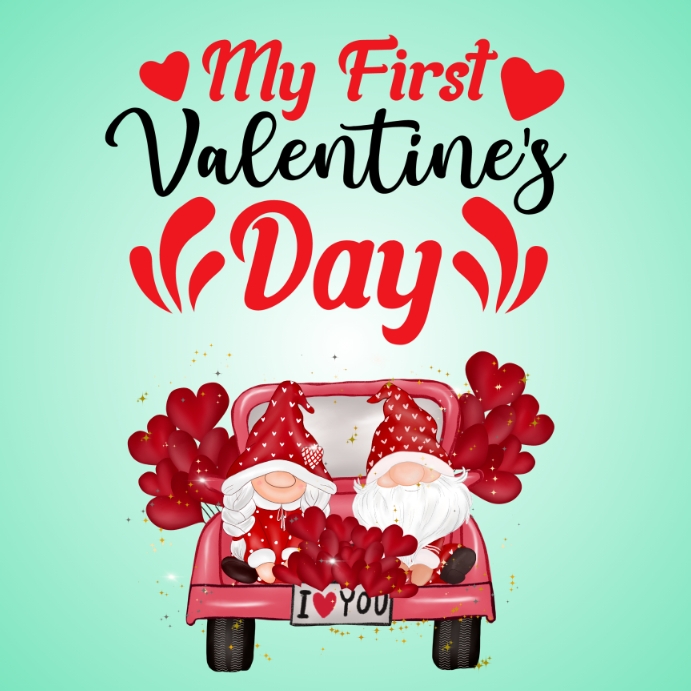 My first Valentine's day template | PosterMyWall
