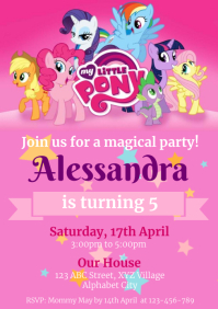 359,030+ my little pony birthday party Customizable Design ...