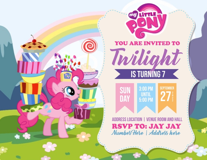 Copy of My Little Pony | PosterMyWall