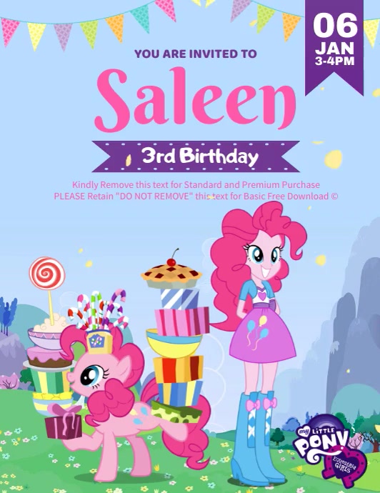Copy of My Little Pony | PosterMyWall