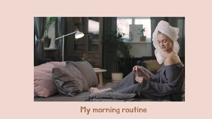 my morning routine video for youtube Template | PosterMyWall