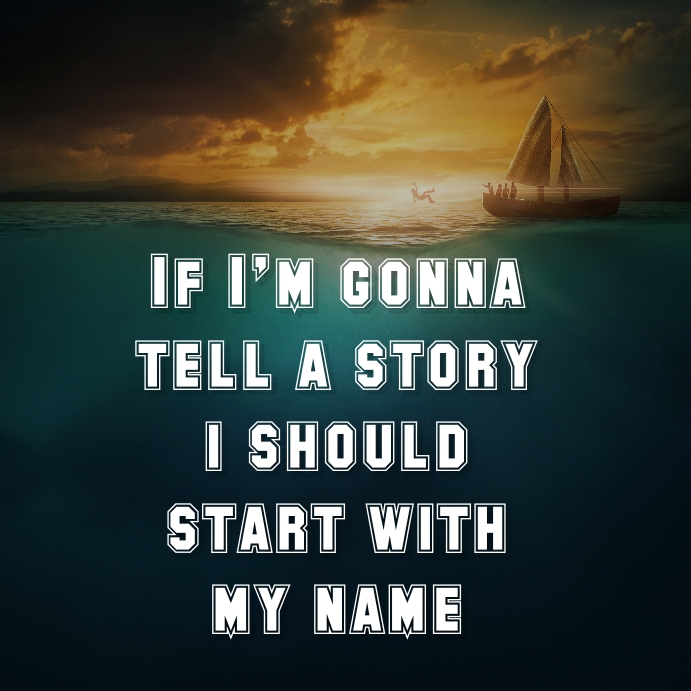 My name Template PosterMyWall