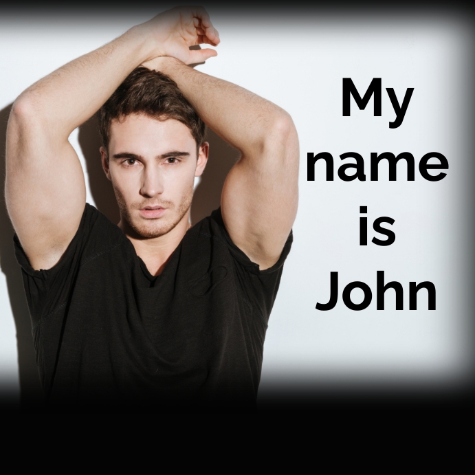 My Name Template PosterMyWall