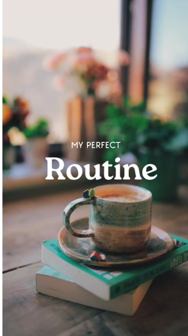 My Perfect Routine Template | PosterMyWall