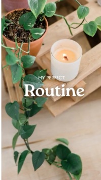 My Perfect Routine Template | PosterMyWall