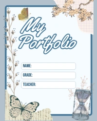 My Portfolio Cover Template Instagram Portrait