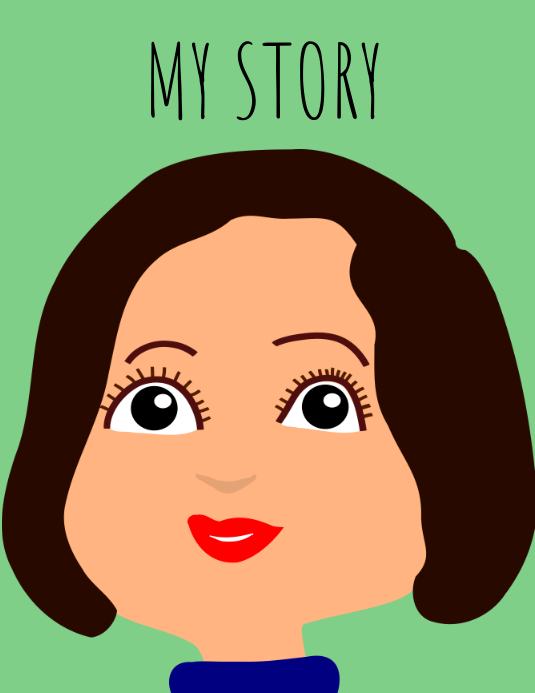 My story Flyer (US Letter) template