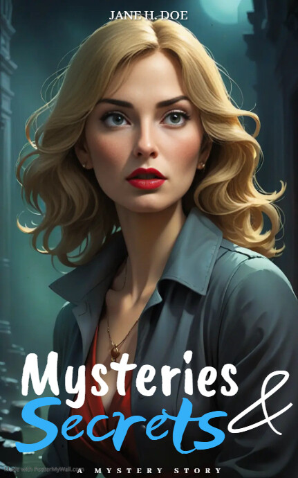 mystery, thriller, romance, book cover, ficti Kindle/Book Covers template