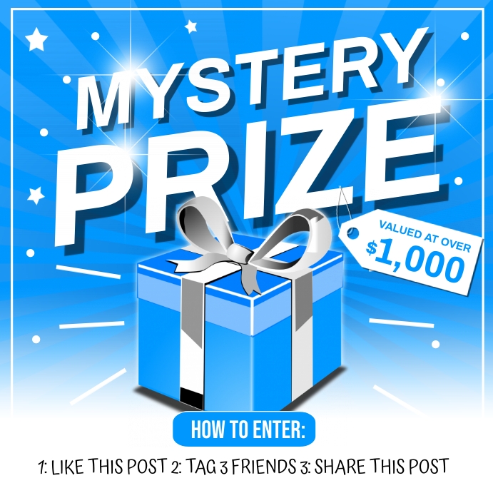 Copy of Mystery Prize Poster | PosterMyWall