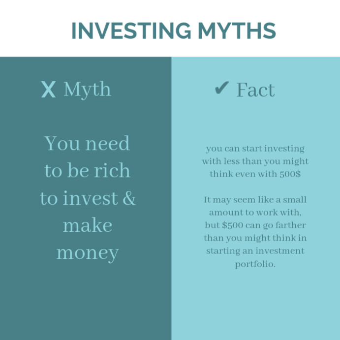 Myth Fact Sheet Example Myth and facts template for free | PosterMyWall