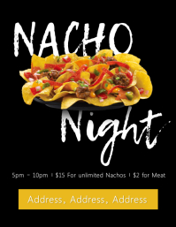 50 Nacho Customizable Design Templates Postermywall