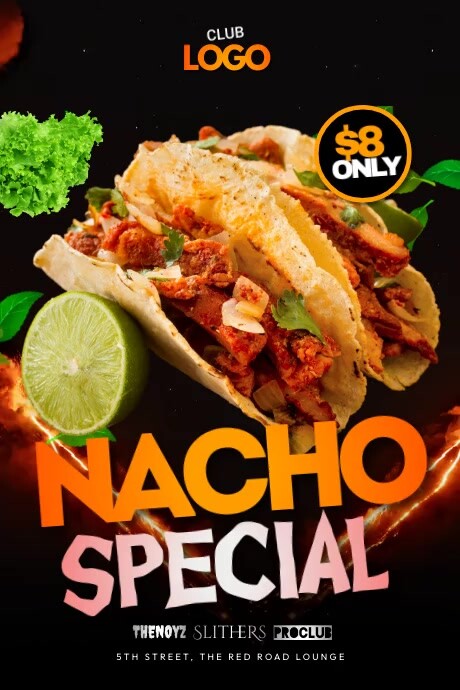 Nacho Special Menu Template | PosterMyWall