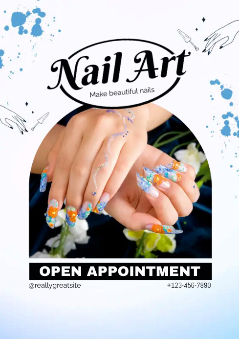 Nail Art Instagram Post Template | PosterMyWall