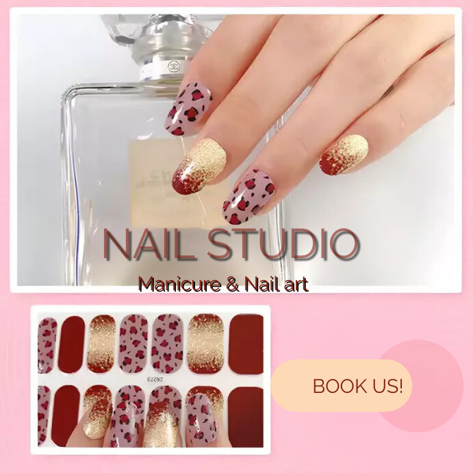 Nail Art Studio Template PosterMyWall