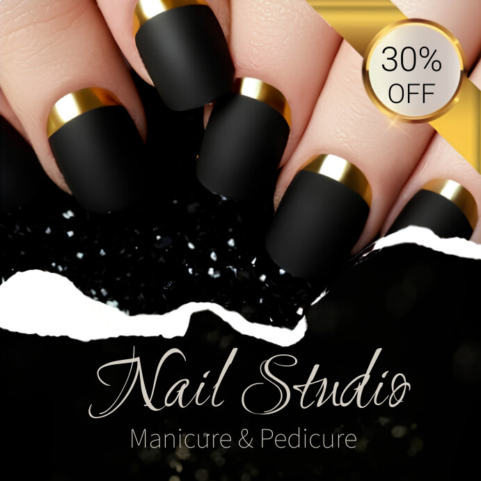 Nail Art Studio Template PosterMyWall
