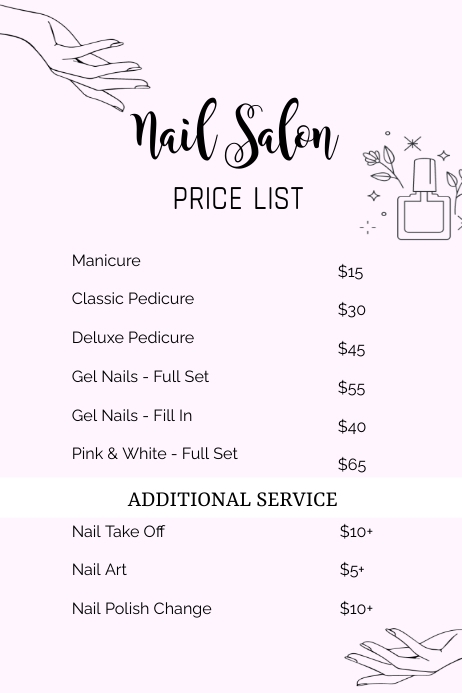 Nail Salon Template | PosterMyWall