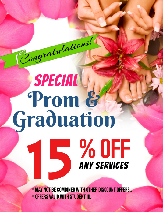 Nail Salon Flyer Template Postermywall