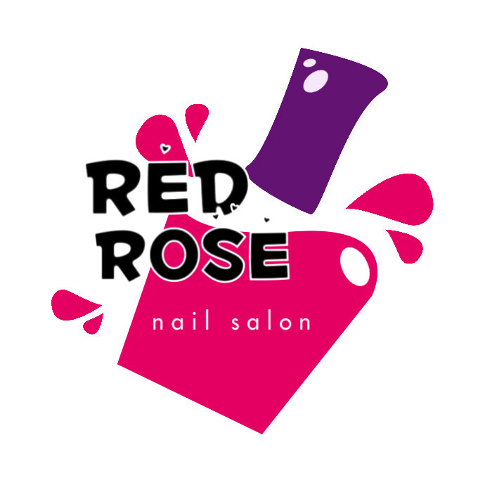 Nail Salon Logo Logotyp template