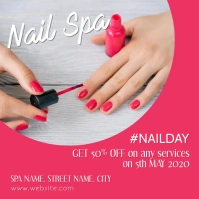 Nail spa Square (1:1) template