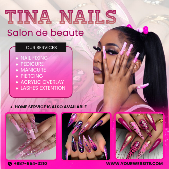 nail studio Template | PosterMyWall