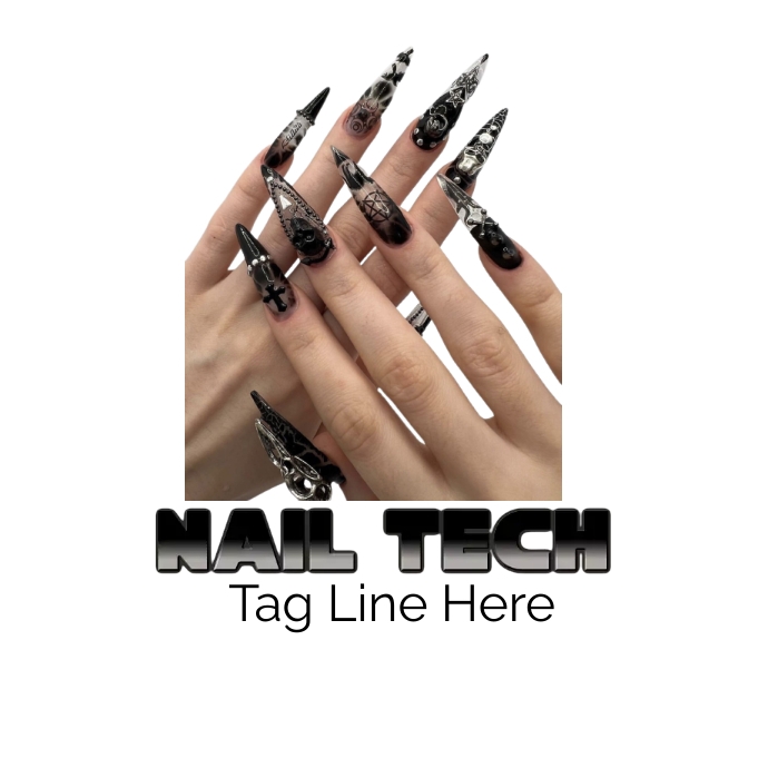 Nail Tech Template PosterMyWall