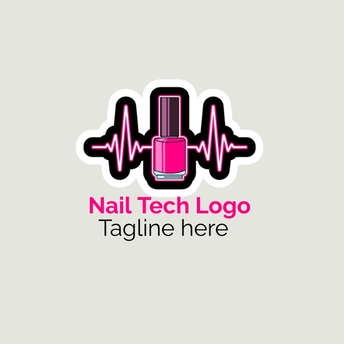 Nail Tech Logo Template PosterMyWall