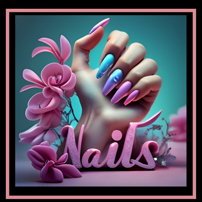 Nails Ad Poster Template | PosterMyWall