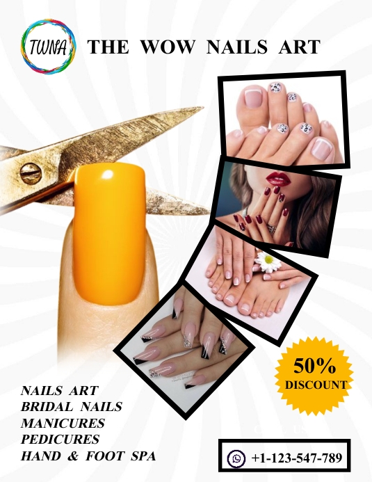 Copy of NAILS TECH ART (3) PosterMyWall