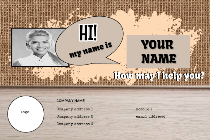 Modèle Gris Name Label Labels | PosterMyWall