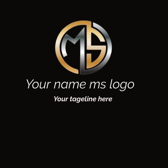 Name logo Template | PosterMyWall
