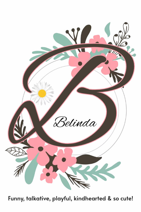 Name Poster template | PosterMyWall