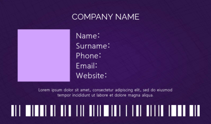Modèle Corporate Contact Card | PosterMyWall